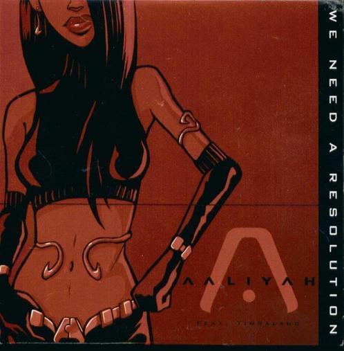 cd-single van Aaliyah Featuring Timbaland ‎– We Need A Resol, Cd's en Dvd's, Cd Singles, Zo goed als nieuw, Verzenden