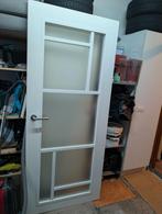 Swedex deur met melkglas, Ophalen, Gebruikt, 80 tot 100 cm, Binnendeur