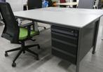 Bureau Ahrend met ladenblok, gebruikt,  180x80 cm., Ophalen, Gebruikt, Bureau