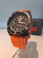 Squale 1553 limited edition horloge, Ophalen, Zo goed als nieuw, Zwart, Android