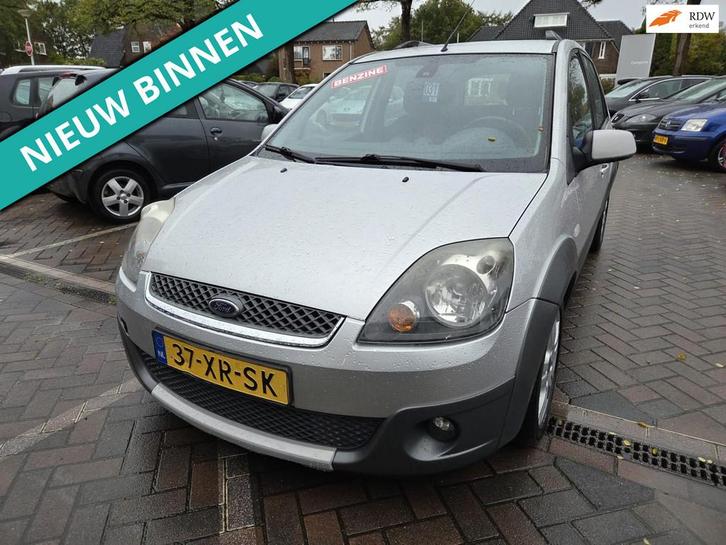 Ford Fiesta 1.4-16V Crossroad LEUKE AUTO RIJDT EN SCHAKELT G, Auto's, Ford, Bedrijf, Te koop, Fiësta, ABS, Airbags, Airconditioning