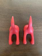 2x Ikea Bästis wag tail kapstokhaak rood., Huis en Inrichting, Woonaccessoires | Kapstokken, Ophalen of Verzenden, Zo goed als nieuw