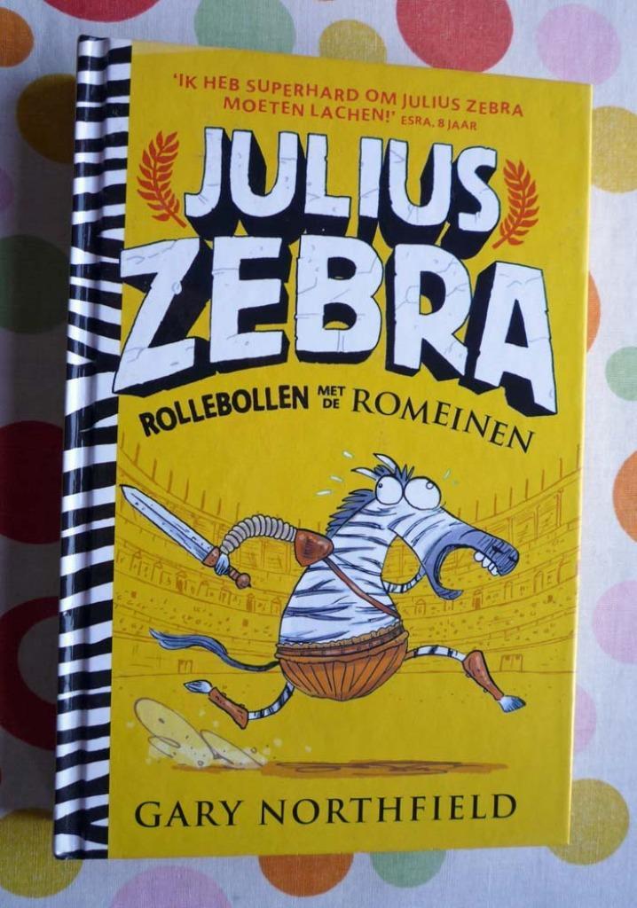 Julius Zebra - Rollebollen met de Romeinen, Boeken, Kinderboeken | Jeugd | 10 tot 12 jaar, Zo goed als nieuw, Fictie, Ophalen of Verzenden