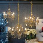 Goud zilver en smoke 4/6/8 nieuw hanglamp zakkroon lamp, Huis en Inrichting, Lampen | Kroonluchters, Ophalen of Verzenden, Nieuw