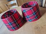 LAMPEKAPJES SCHOTSE RUIT TARTAN, Huis en Inrichting, Lampen | Lampenkappen, Rond, Nieuw, Ophalen of Verzenden, Minder dan 25 cm