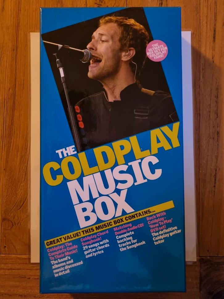 Coldplay - The Coldplay music box. 2cd + dvd., Cd's en Dvd's, Cd's | Rock, Zo goed als nieuw, Ophalen of Verzenden