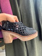Miista hakken zwart leer 38, Pumps, Zwart, Zo goed als nieuw, Miista