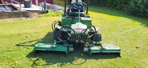 Ransomes 3 delige kooimaaier., Tuin en Terras, Grasmaaiers, Gebruikt, 50 cm of meer, Kooimesmaaier, Elektrische starter, Ophalen