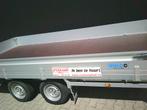 Plateauwagen Hulco. 405x203 cm. Nieuwstaat 3000 kg, Ophalen, Hulco, Zo goed als nieuw