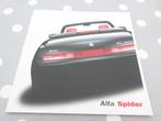 Alfa Romeo Spider 2001 Brochure, Ophalen of Verzenden, Zo goed als nieuw, Alfa Romeo