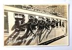 HOORN, mobilisatiekaart militairen in trein:"ik kom Spoedig", Gelopen, Noord-Holland, Ophalen of Verzenden, 1920 tot 1940