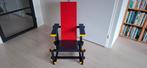 Rood - blauwe Rietveld stoel kopie, Huis en Inrichting, Ophalen, Eén, Hout, Rietveld