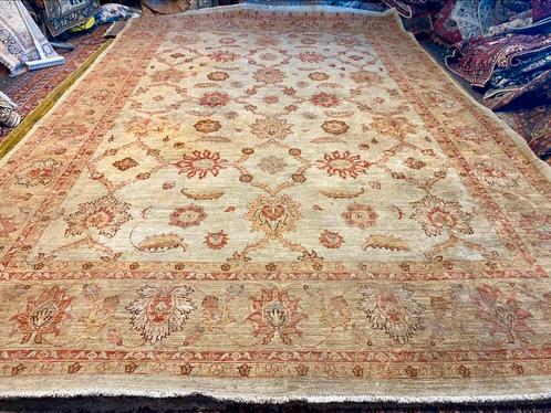 origineel handgeknoopt perzisch Ziegler tapijt .400x275cm., Huis en Inrichting, Stoffering | Tapijten en Kleden, Gebruikt, 200 cm of meer