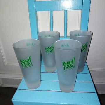Dubbel Frisss glazen frozen set van 4 beschikbaar voor biedingen