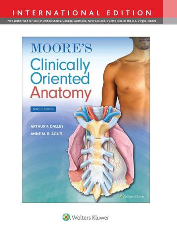 Moore's Clinically Oriented Anatomy (International edition) beschikbaar voor biedingen