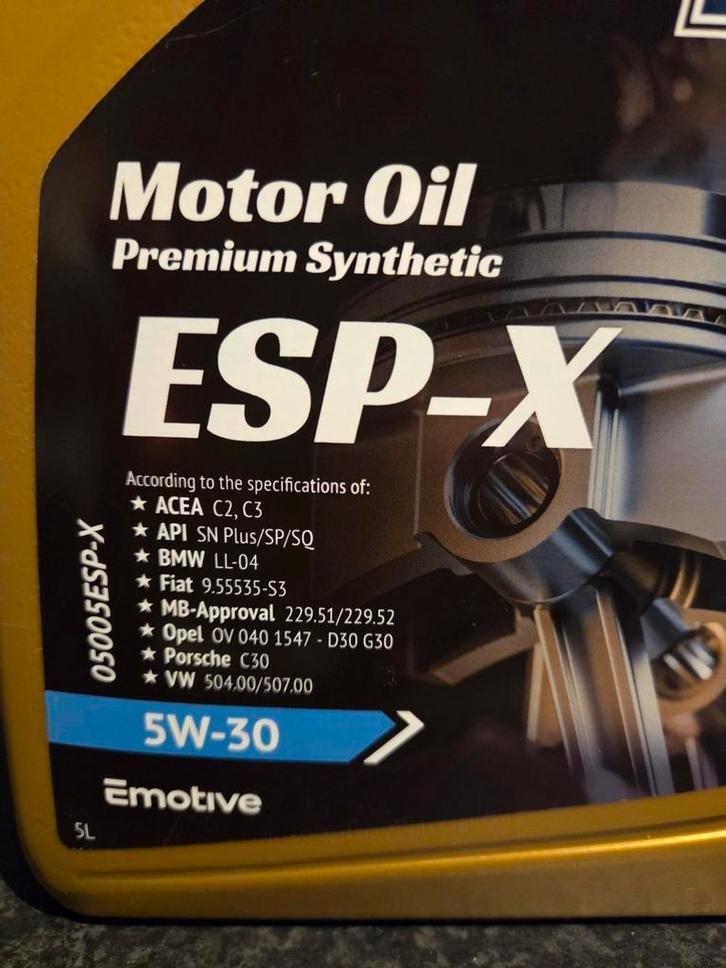 5 liter flacon 5W30 MPM olie, Auto diversen, Onderhoudsmiddelen, Ophalen of Verzenden