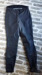 Zwarte Lederlook Rijbroek Decathlon Maat S, Dieren en Toebehoren, Dressuur, Zo goed als nieuw, Dames, Onderkleding