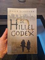 Emile Schrijver - De Hillel Codex, Ophalen of Verzenden, Zo goed als nieuw, Nederland, Emile Schrijver