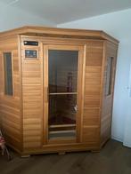 Infrarood hoeksauna, Sport en Fitness, Sauna, Ophalen, Zo goed als nieuw, Infrarood, Complete sauna