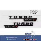 W218 W219 W257 CLS53 / CLS63 AMG TURBO 4matic + LOGO ZWART S, Auto-onderdelen, Ophalen of Verzenden, Gebruikt, Mercedes-Benz