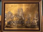 The Battle of Trafalgar Metal Etched Art Limited, Ophalen of Verzenden