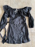 River Island - Zwart katoen jurkje maat 38, Kleding | Dames, Jurken, Maat 38/40 (M), Zwart, Ophalen of Verzenden, Zo goed als nieuw