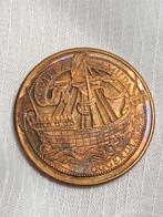 Verjaardag 1025 jaar stad Muiden penning (#35), Postzegels en Munten, Penningen en Medailles, Ophalen of Verzenden, Brons, Nederland