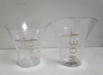 Ijsemmer Moët & Chandon doorzichtig 1fles (2 Stuks), Ophalen of Verzenden, Gebruikt, Gebruiksvoorwerp