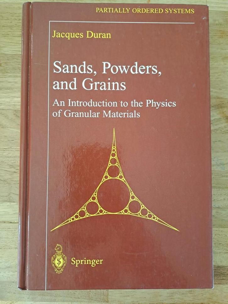 Jacques Duran - Sands, Powders, and grains, Boeken, Studieboeken en Cursussen, Zo goed als nieuw, HBO, Beta, Ophalen of Verzenden