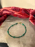 Malachiet beschermt geluk aura straling daadkracht magie TIP, Sieraden, Tassen en Uiterlijk, Armbanden, Met edelsteen, Nieuw, Ophalen of Verzenden