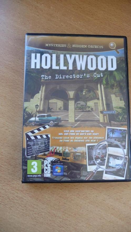 Mysteries&hidden objects hollywood the director`s cut, Spelcomputers en Games, Games | Pc, Zo goed als nieuw, Puzzel en Educatief