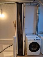 Plisséhordeur, Kunststof, 80 tot 100 cm, 215 cm of meer, Hordeur