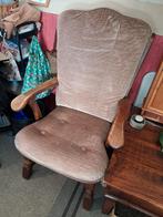 Eiken fauteuil, Huis en Inrichting, Stoelen, Ophalen, Gebruikt, Bruin, Eén