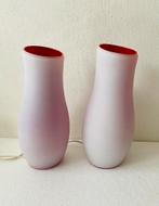 Set van 2 ikea Mylonit glazen bedlampen