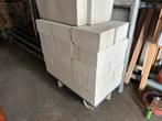 Kalkzandstenen - Nieuw plm 70 stuks., Doe-het-zelf en Verbouw, Metselstenen, Ophalen, Nieuw, Kalkzandstenen