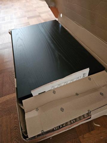 Ikea Malm 80 x 100 cm zwart - afbeelding 1