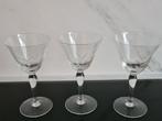 3 likeur glazen vintage, Ophalen, Zo goed als nieuw, Borrel- of Shotglas