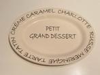 2x Riviera Maison Dessertbord Petit Grand Dessert, Nieuw, Ophalen of Verzenden, Bord(en), Overige stijlen