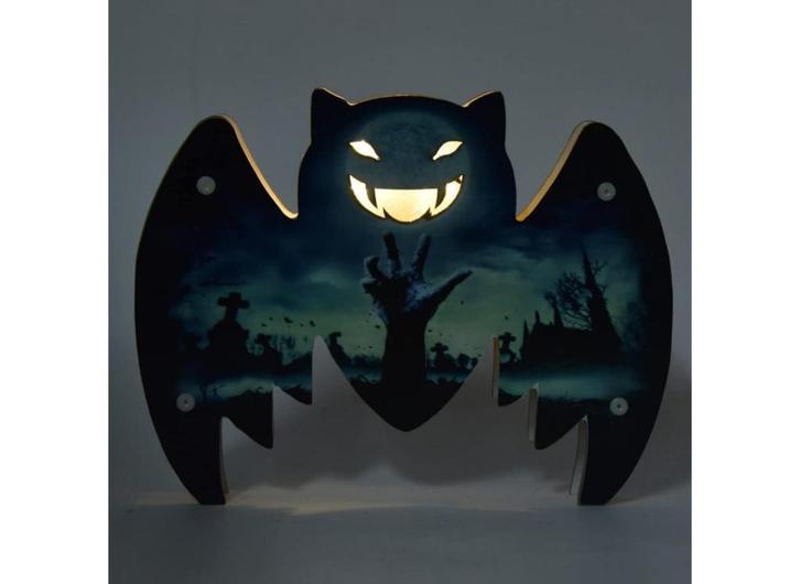 Vleermuis Nachtlampje Halloween Decoratie NIEUW, Hobby en Vrije tijd, Feestartikelen, Nieuw, Feestartikel, Halloween of Griezel