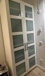 IKEA Bergsbo Kastdeuren 2x voor Pax kast 229 hoog, Ophalen, 200 cm of meer, 50 tot 100 cm, Glas