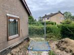 Gietijzeren / smeedijzeren (tuin)hek, Tuin en Terras, Tuinhekken en Hekwerk, Ophalen, Met poort, Zo goed als nieuw, Sierhekwerk