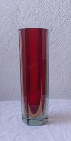 Murano Flavio Poli Vaas 21cm, Antiek en Kunst, Verzenden