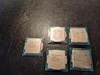 set van 5 X Intel CPU I3-4 tm i3-7 LGA1151 16-7, Computers en Software, Processors, Ophalen of Verzenden, Gebruikt, LGA 1151, 3 tot 4 Ghz