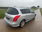 Peugeot 308 1.6 16V 110KW SW 7P 2008 Grijs, Auto's, Peugeot, Stof, 74 €/maand, Zwart, 4 cilinders