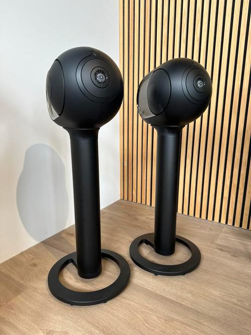 Devialet Phantom I 103db STEREOPAAR incl Tree standaarden, Audio, Tv en Foto, Luidsprekers, Zo goed als nieuw, Front, Rear of Stereo speakers