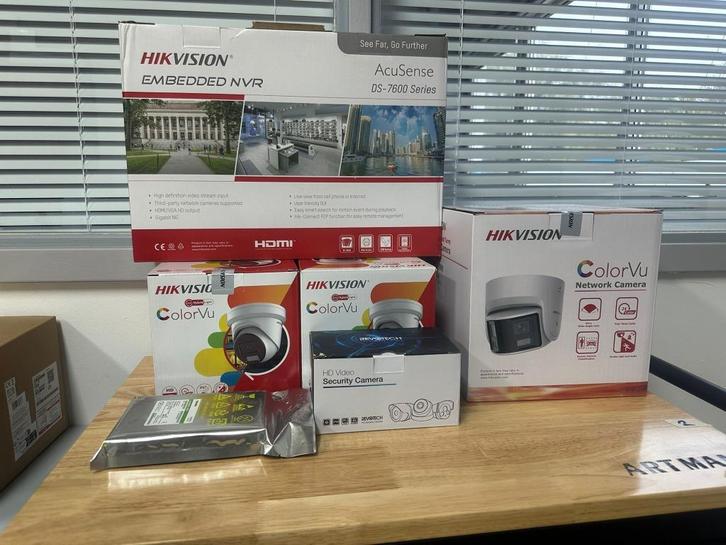 Hikvision IP camerabewaking, Doe-het-zelf en Verbouw, Alarmsystemen, Nieuw, Overige typen, Overige soorten, Ophalen of Verzenden