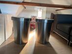 Metalen opbergtonnen Ikea, Ophalen, Gebruikt, 50 tot 75 cm, 40 liter of meer