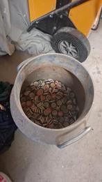 Heineken bierdopjes halve melkbus vol, Antiek en Kunst, Ophalen of Verzenden