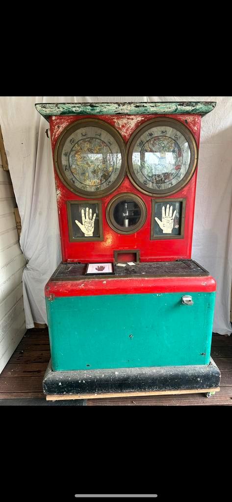 Waarzegster automaat jaren 30, Verzamelen, Automaten | Overige, Zo goed als nieuw, Ophalen