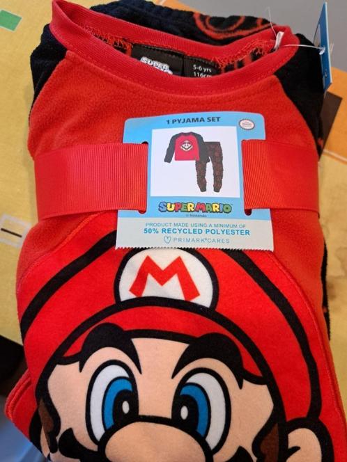 Mario Pyjama set 116cm Nieuw, Kinderen en Baby's, Kinderkleding | Maat 116, Nieuw, Jongen of Meisje, Nacht- of Onderkleding, Ophalen of Verzenden